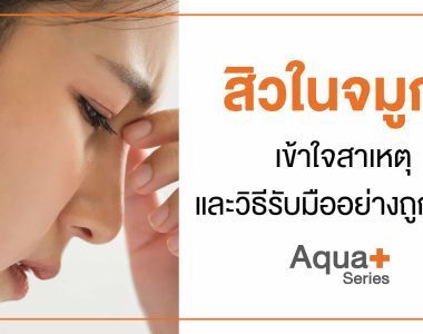 สิวในมูก