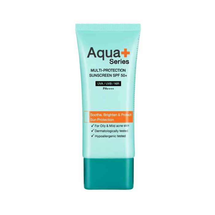 Multi-Protection Sunscreen SPF 50+/PA++++ 50 ml. - ครีมกันแดดหน้า เนื้อบางเบา ไม่อุดตันผิว ปกป้องผิวจากแสงแดด และมลภาวะ พร้อมดูแลความมันส่วนเกิน
